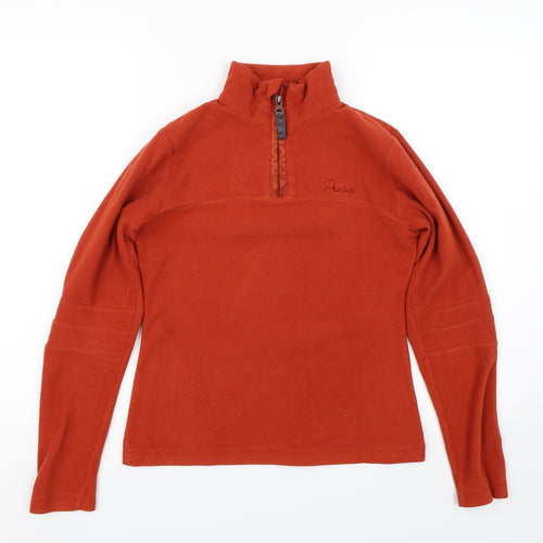 Protest Womens Orange   Pullover Sweatshirt Size 8