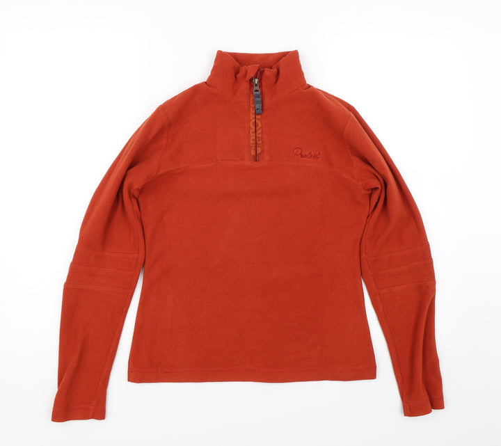 Protest Womens Orange   Pullover Sweatshirt Size 8
