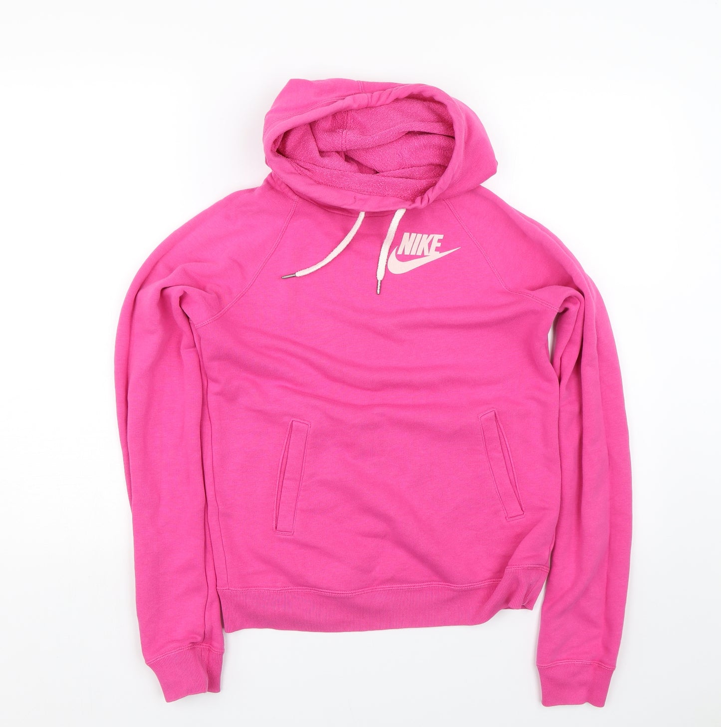 Nike Womens Pink   Pullover Hoodie Size XS