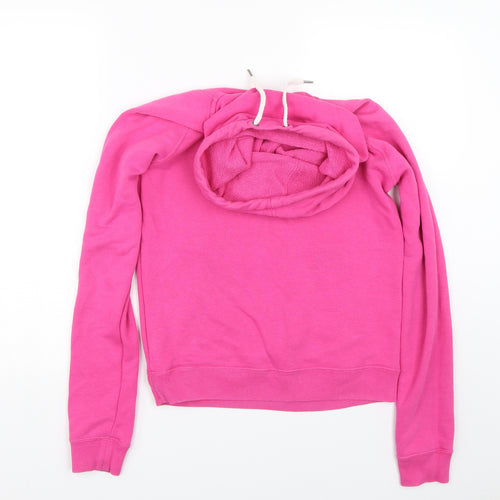 Nike Womens Pink   Pullover Hoodie Size XS