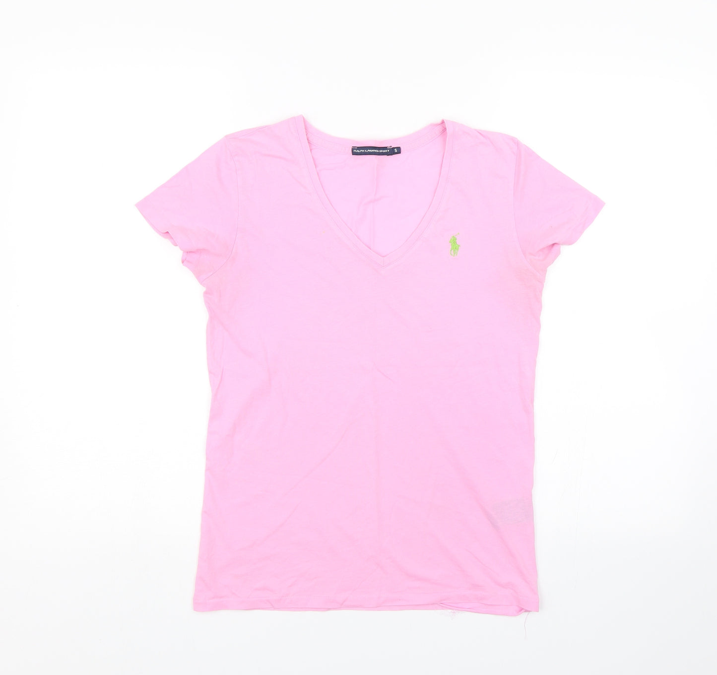 Ralph Lauren Womens Pink   Basic T-Shirt Size S