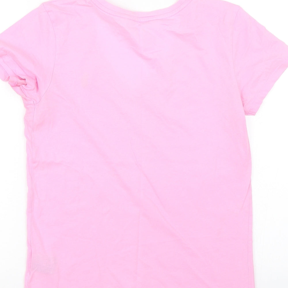 Ralph Lauren Womens Pink   Basic T-Shirt Size S