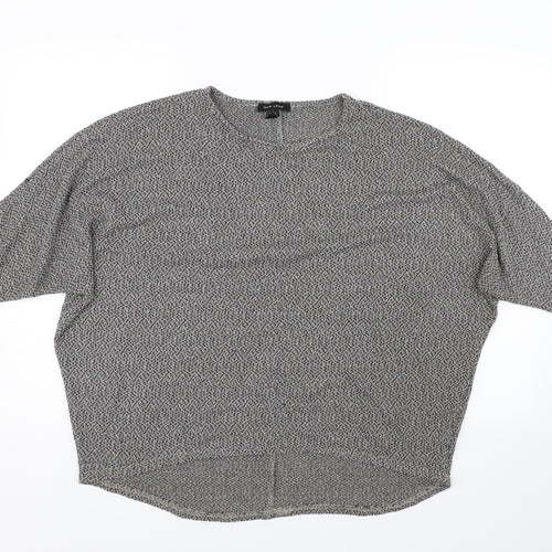 New Look Womens Grey   Basic T-Shirt Size L