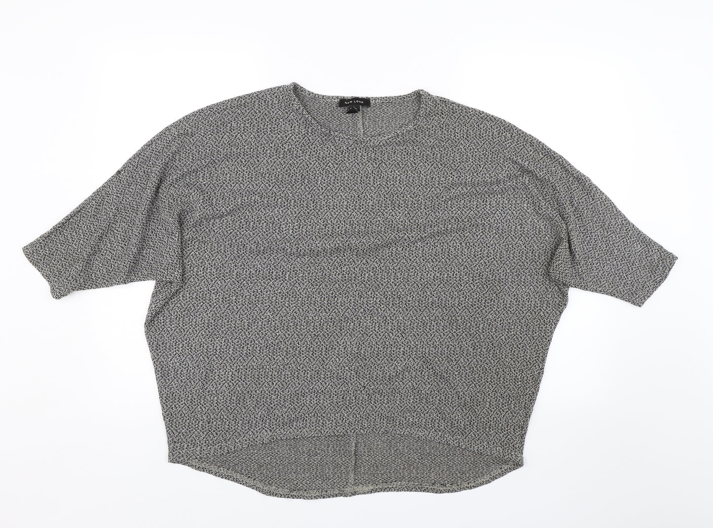 New Look Womens Grey   Basic T-Shirt Size L