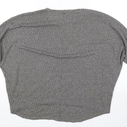 New Look Womens Grey   Basic T-Shirt Size L