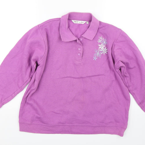 EWM Womens Purple   Pullover Jumper Size M