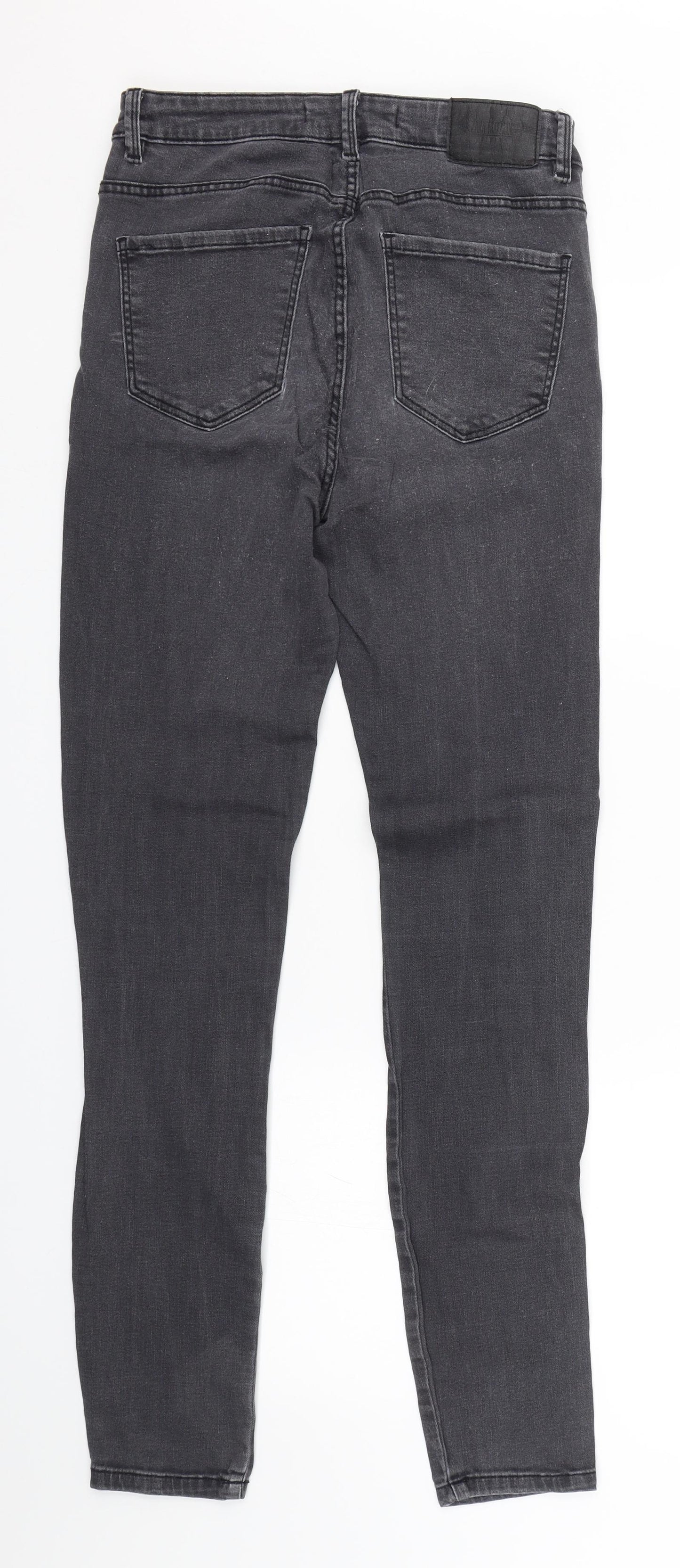 Zara Womens Black  Denim Skinny Jeans Size 8 L29 in