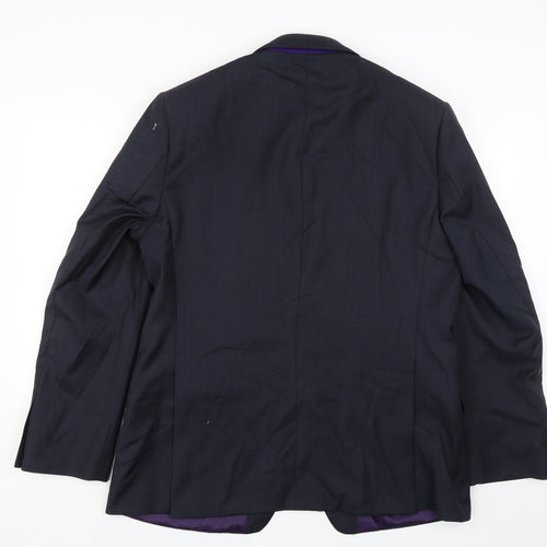 Paul Costelloe Mens Blue   Jacket Suit Size L