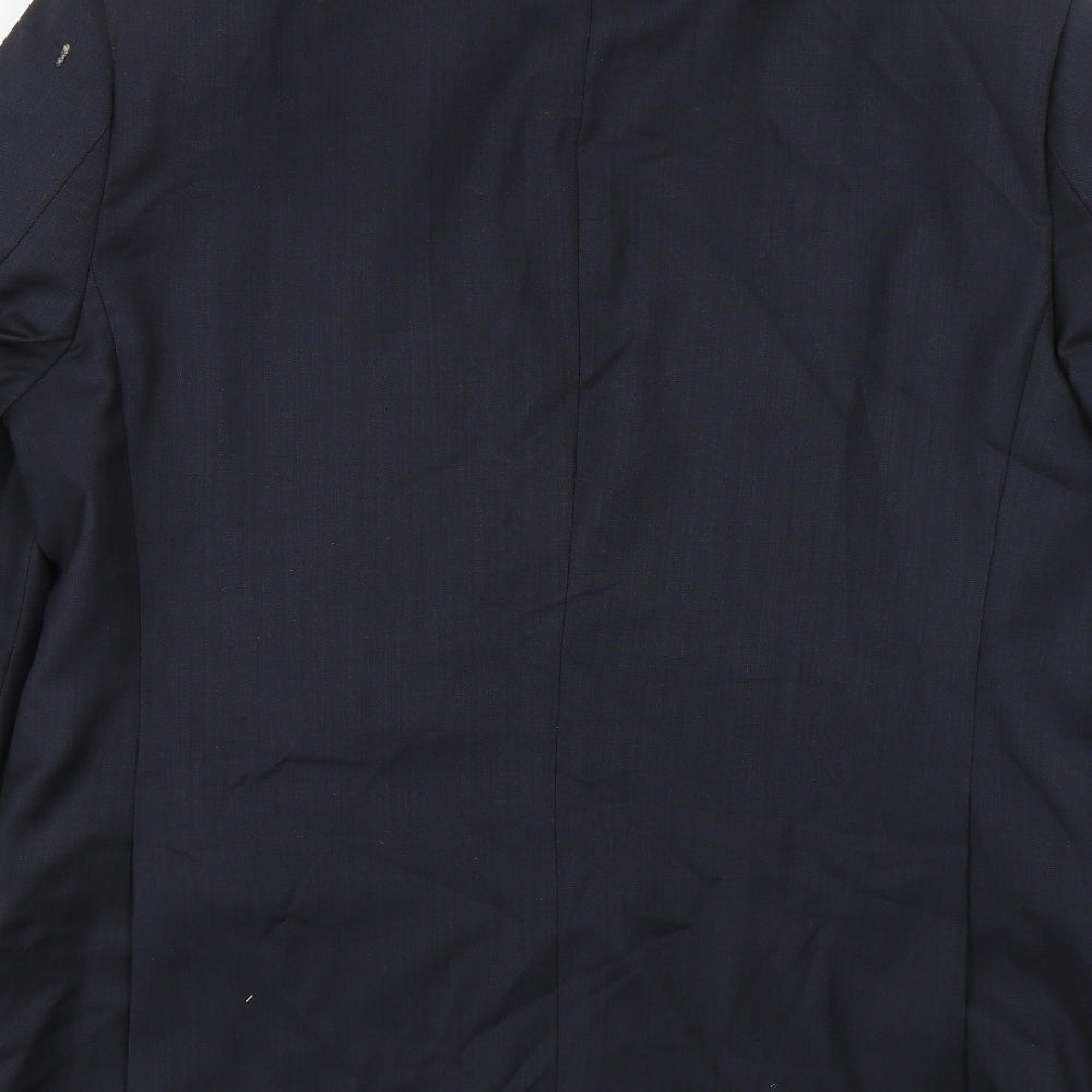 Paul Costelloe Mens Blue   Jacket Suit Size L