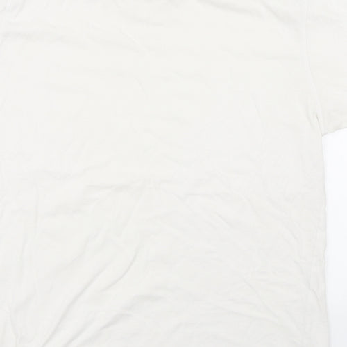 Matalan Mens White    T-Shirt Size L