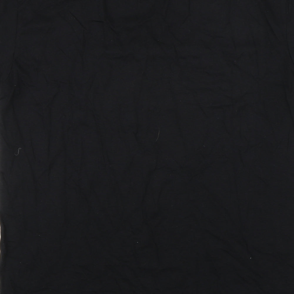 Gildan Womens Black   Basic T-Shirt Size M  - The magic touch
