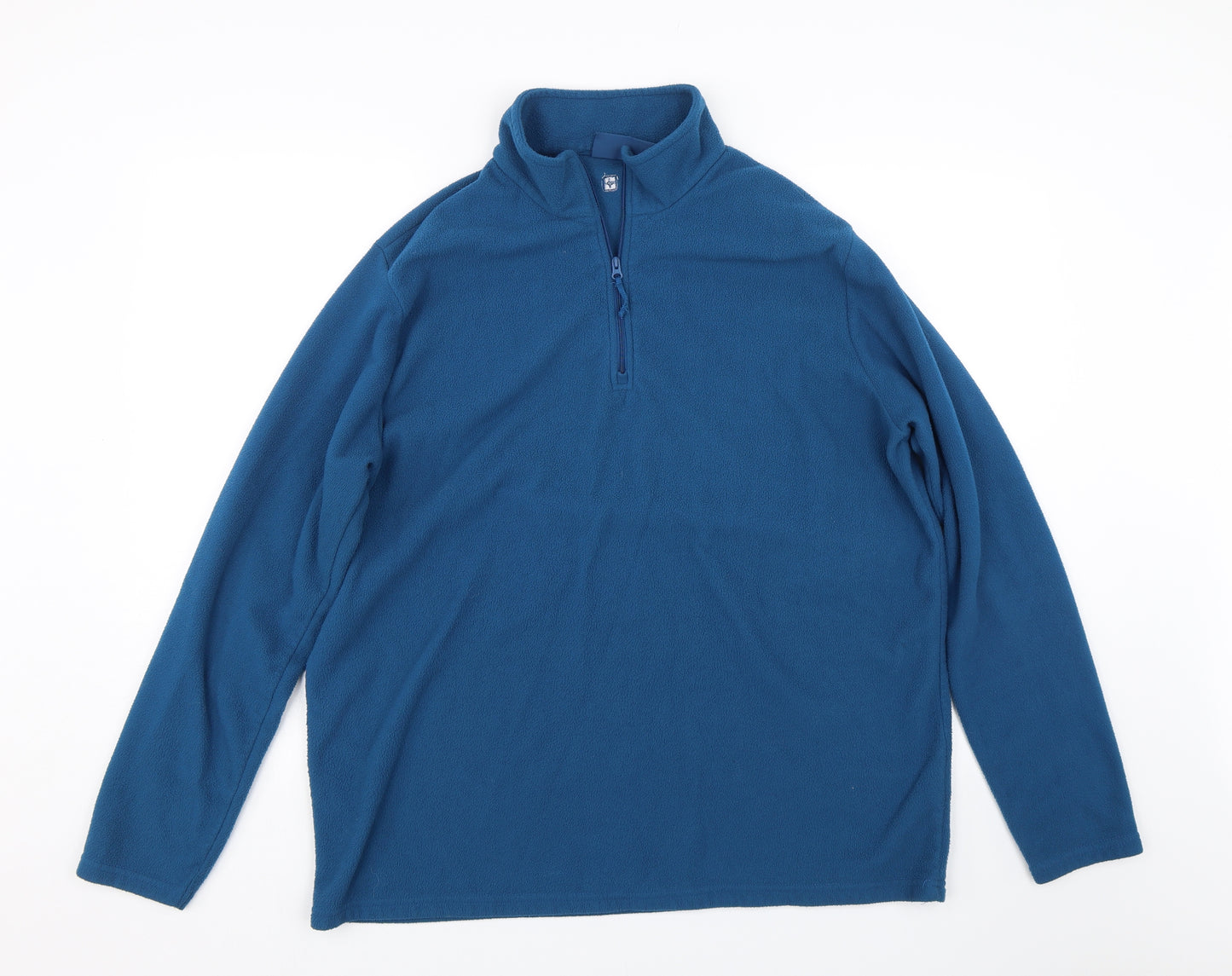 Mountain Warehouse Mens Blue  Fleece Pullover Sweatshirt Size 2XL