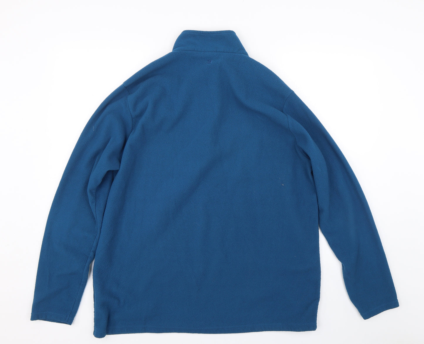 Mountain Warehouse Mens Blue  Fleece Pullover Sweatshirt Size 2XL