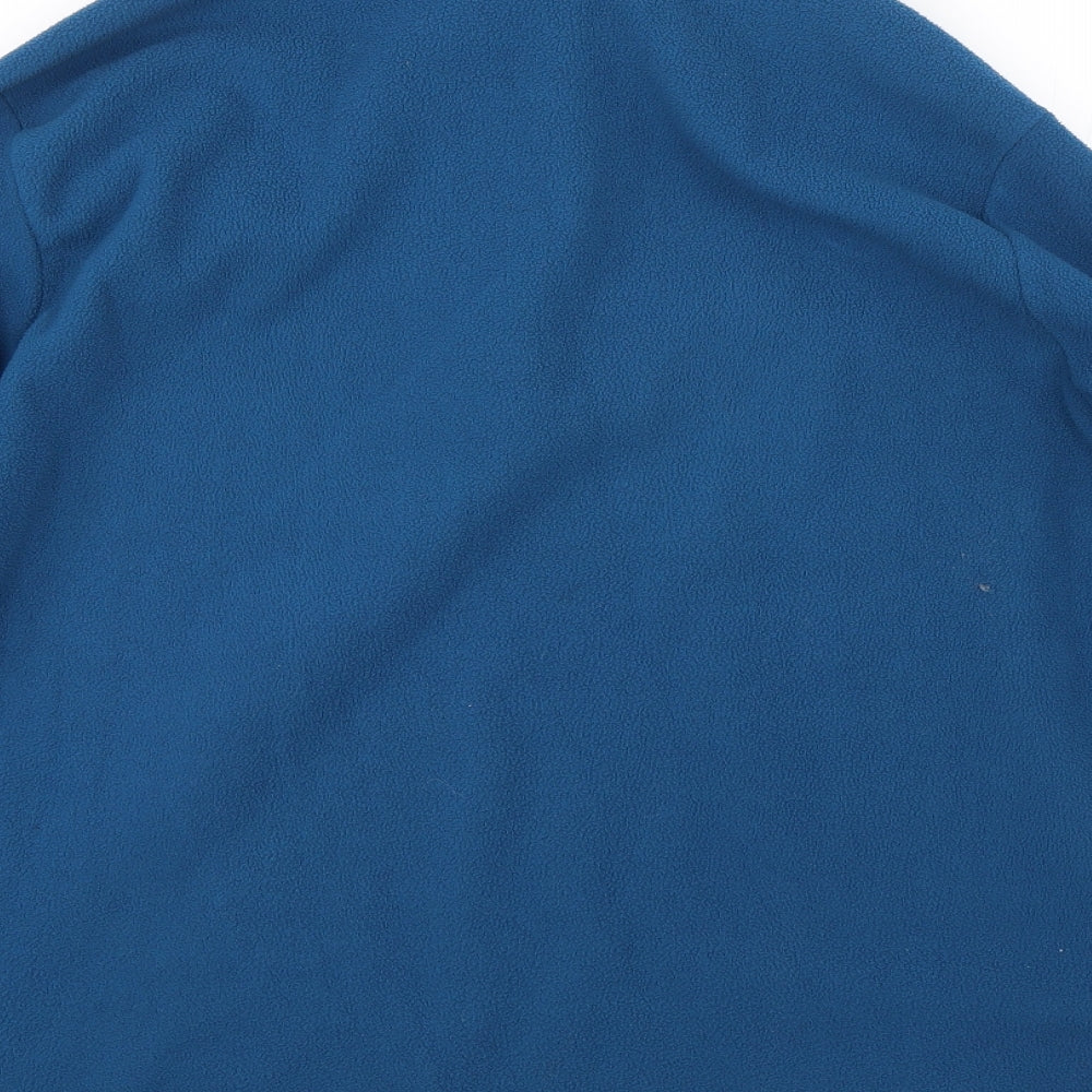 Mountain Warehouse Mens Blue  Fleece Pullover Sweatshirt Size 2XL