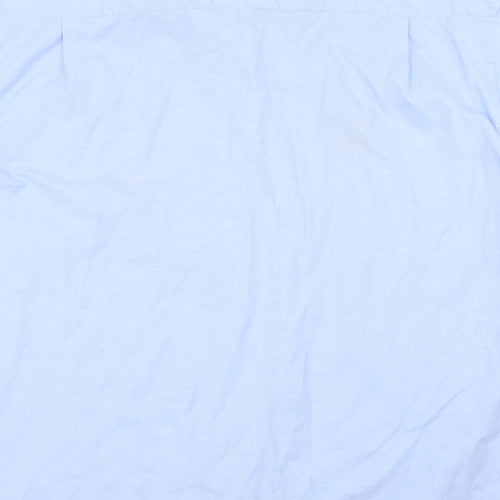 Russell Collection Mens Blue    Button-Up Size 16.5