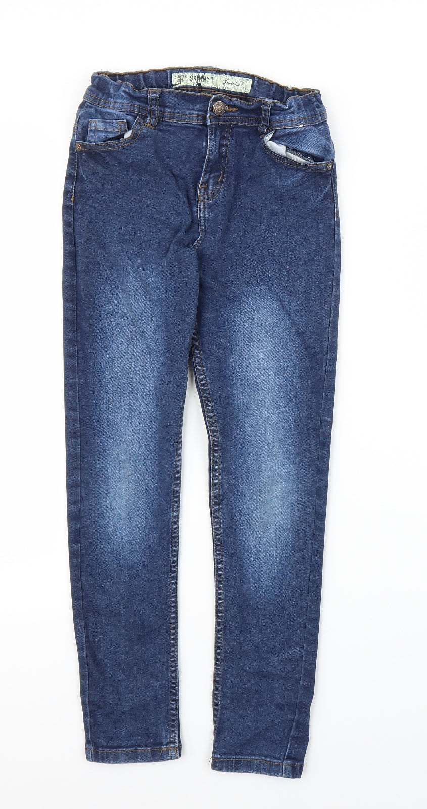 Primark Boys Blue  Denim Boyfriend Jeans Size 9-10 Years