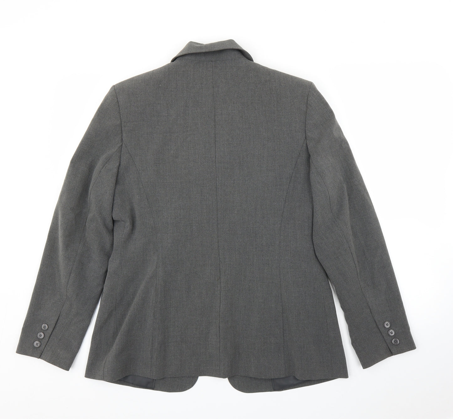 Debenhams Womens Grey   Jacket Blazer Size 12