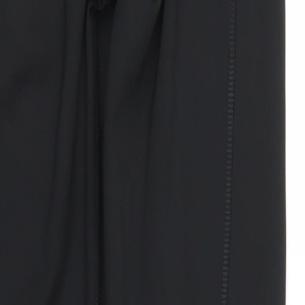 adidas Womens Black   Compression Leggings Size 8 L25 in