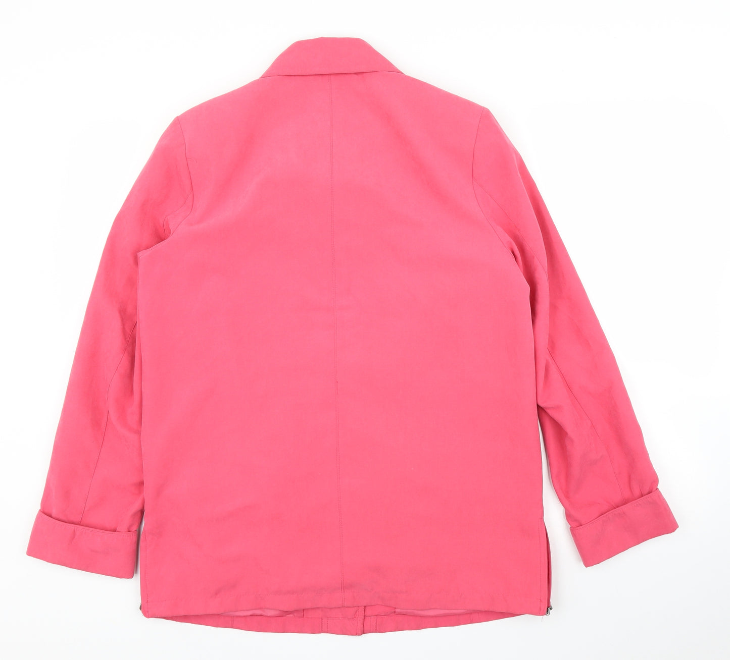 First Avenue Womens Pink   Overcoat Coat Size 10