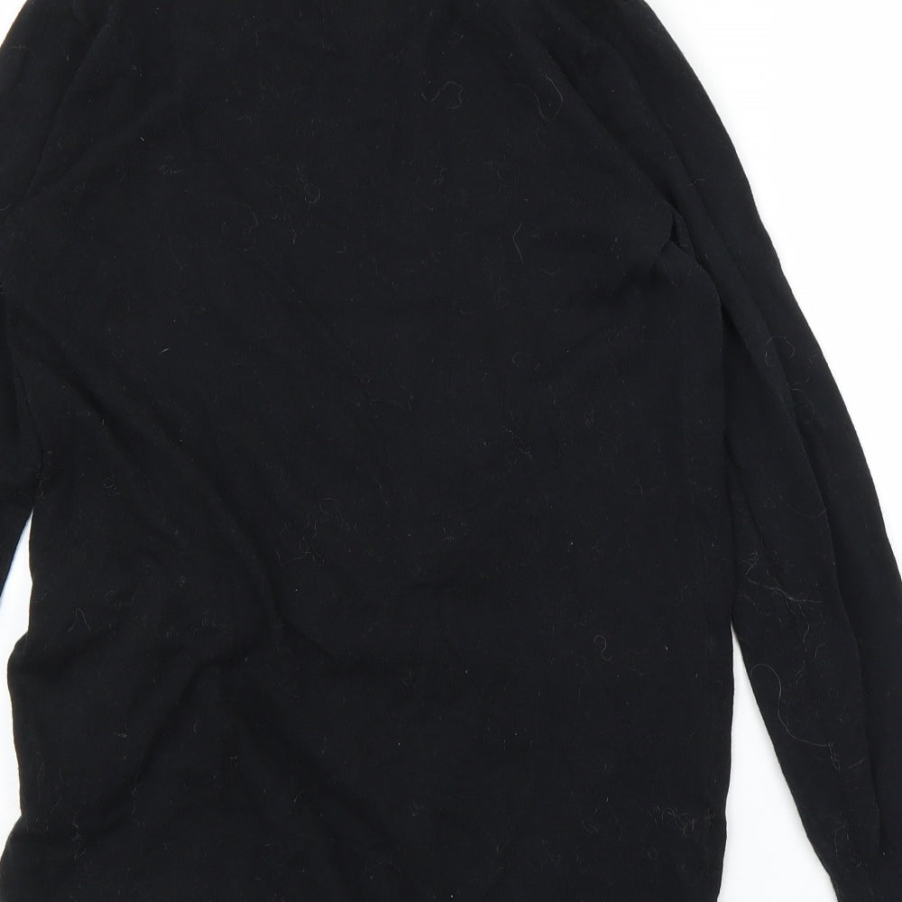 NEXT Womens Black   Basic Blouse Size 8