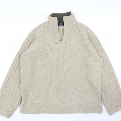 Cherokee Mens Beige   Pullover Jumper Size L