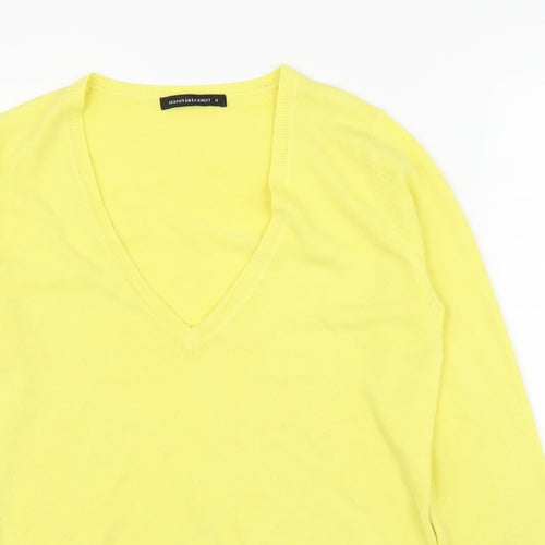 NEXT Womens Yellow   Pullover Jumper Size 12