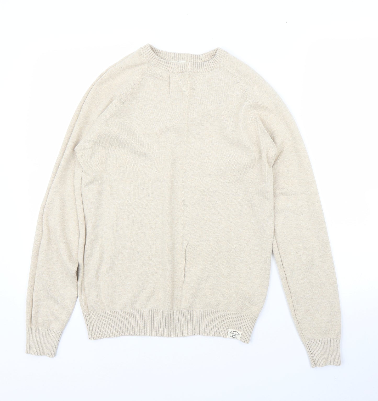 Primark Mens Beige   Pullover Jumper Size S