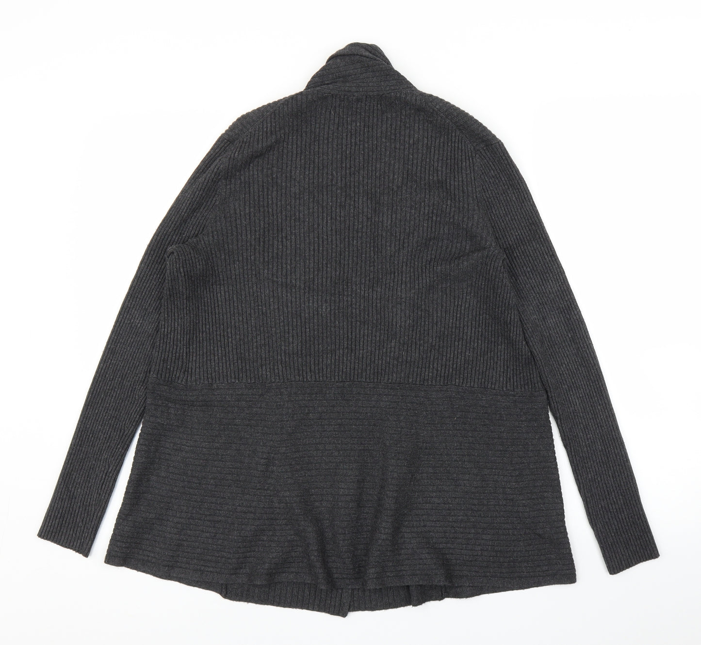 John Lewis Womens Grey   Cardigan Jumper Size 14