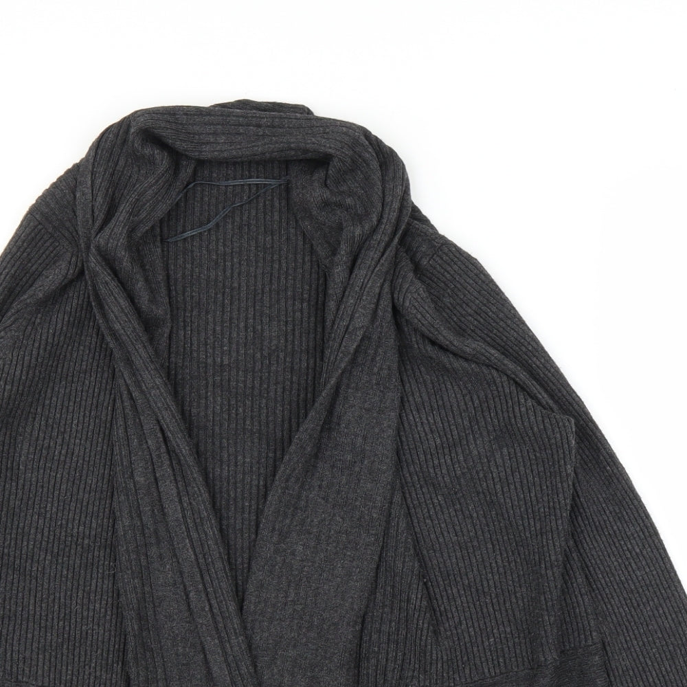 John Lewis Womens Grey   Cardigan Jumper Size 14