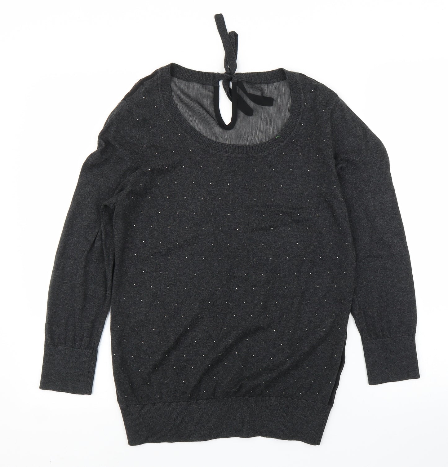 NEXT Womens Grey   Basic Blouse Size 14