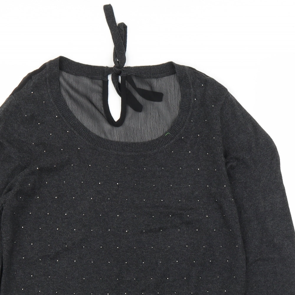 NEXT Womens Grey   Basic Blouse Size 14