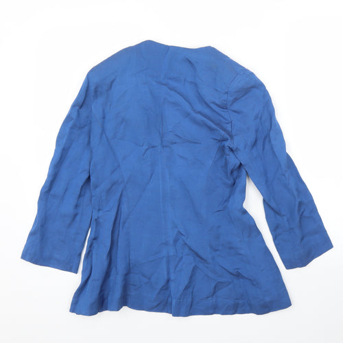 Hong Womens Blue   Cardigan Jumper Size M  - Jacket