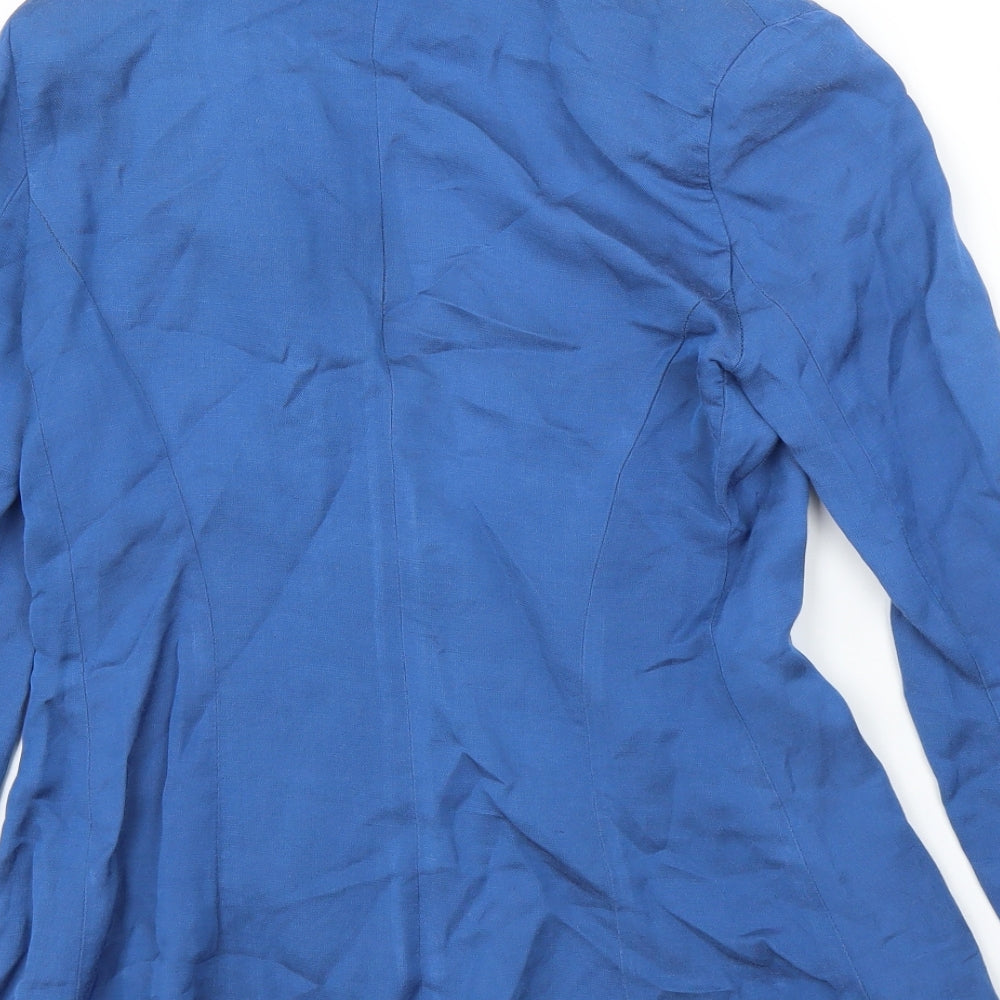 Hong Womens Blue   Cardigan Jumper Size M  - Jacket