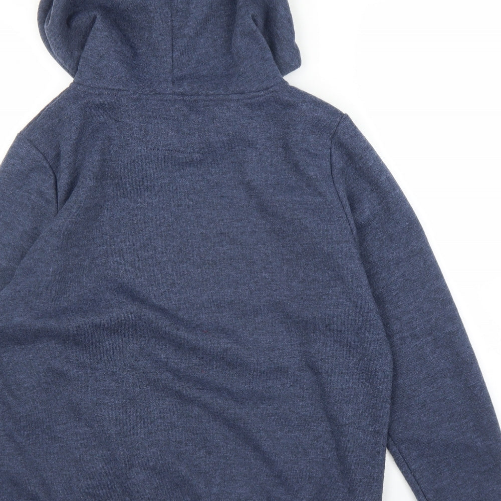 Primark Womens Blue   Full Zip Hoodie Size 16