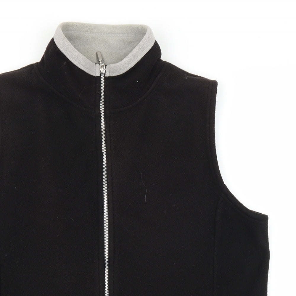 Papaya Womens Black   Full Zip Jumper Size 18  - Bodywarmer