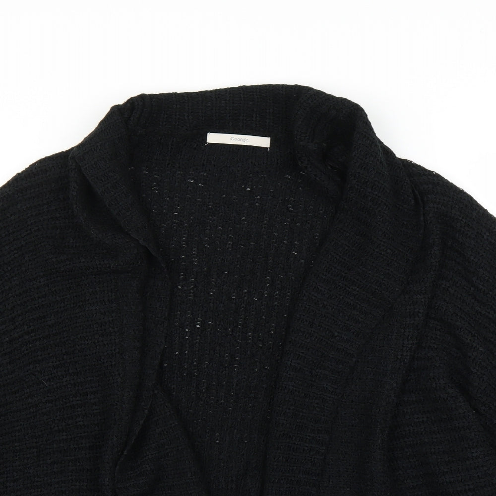 George Womens Black   Cardigan Jumper Size 18