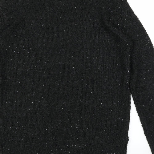 AKD A WEST Womens Black   Pullover Jumper Size 14