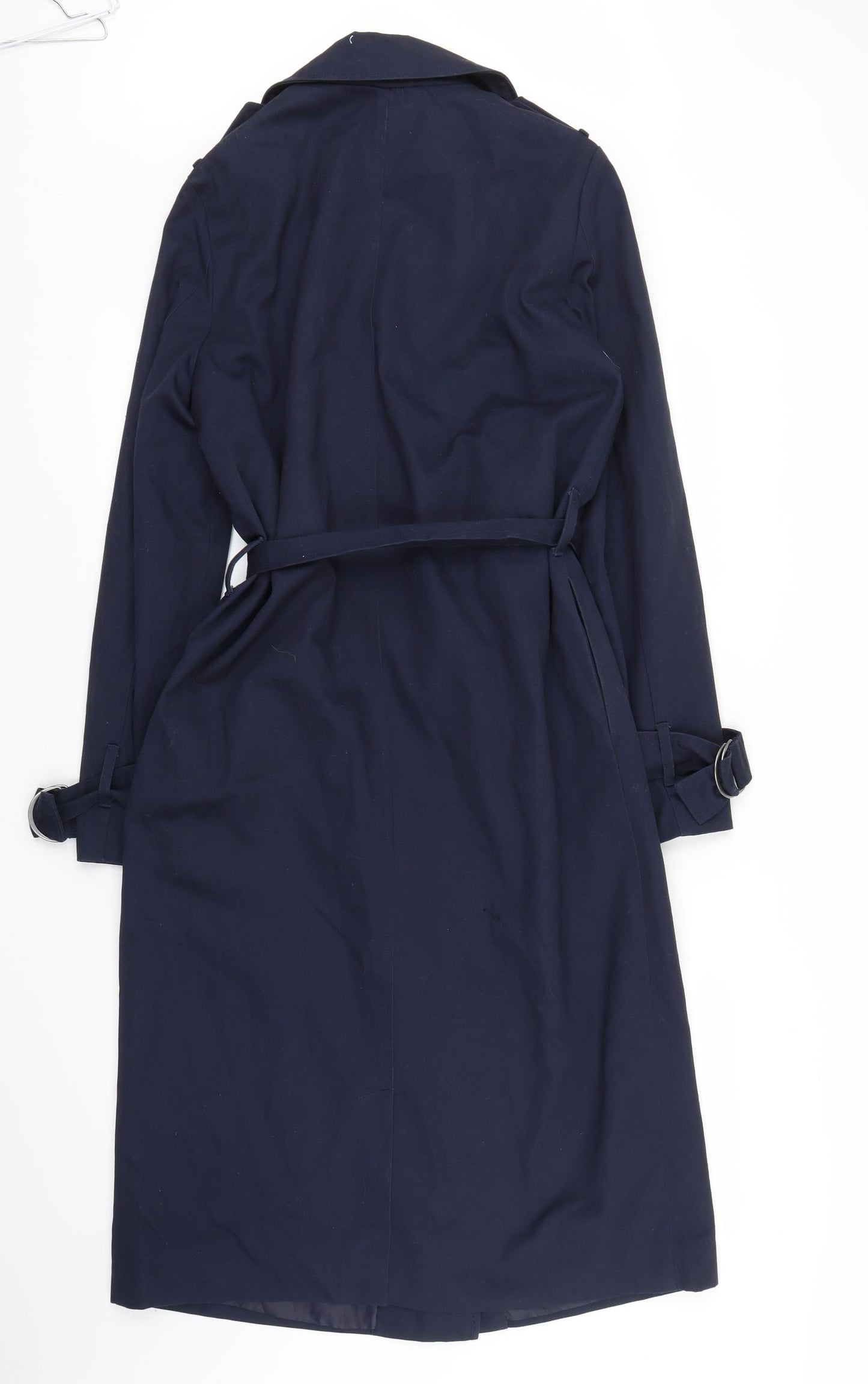 Noisy may Womens Blue   Trench Coat Coat Size S