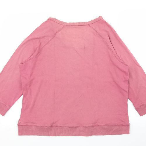 Etam Womens Pink   Pullover Jumper Size L