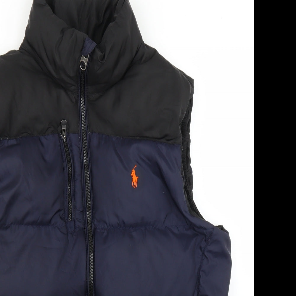 Ralph Lauren Mens Blue   Gilet Coat Size M