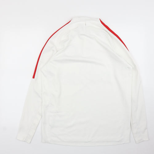 Nike Mens White   Basic T-Shirt Size L