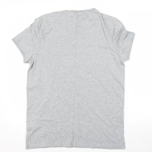 Jack Wills Mens Grey    T-Shirt Size M