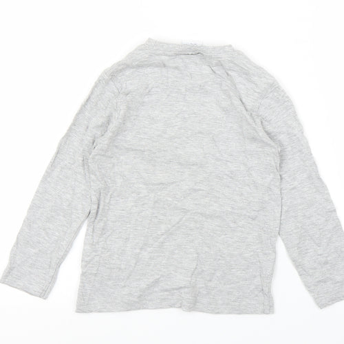 Peppa Pig Boys Grey   Basic T-Shirt Size 4-5 Years