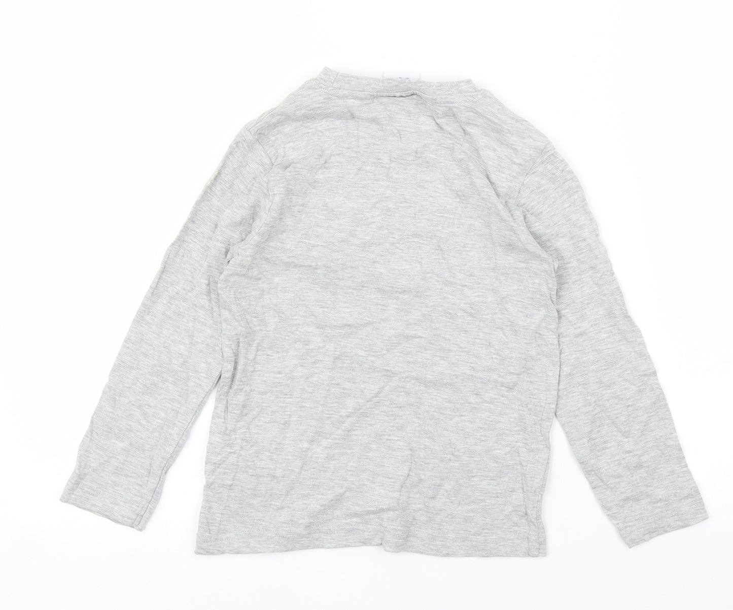 Peppa Pig Boys Grey   Basic T-Shirt Size 4-5 Years