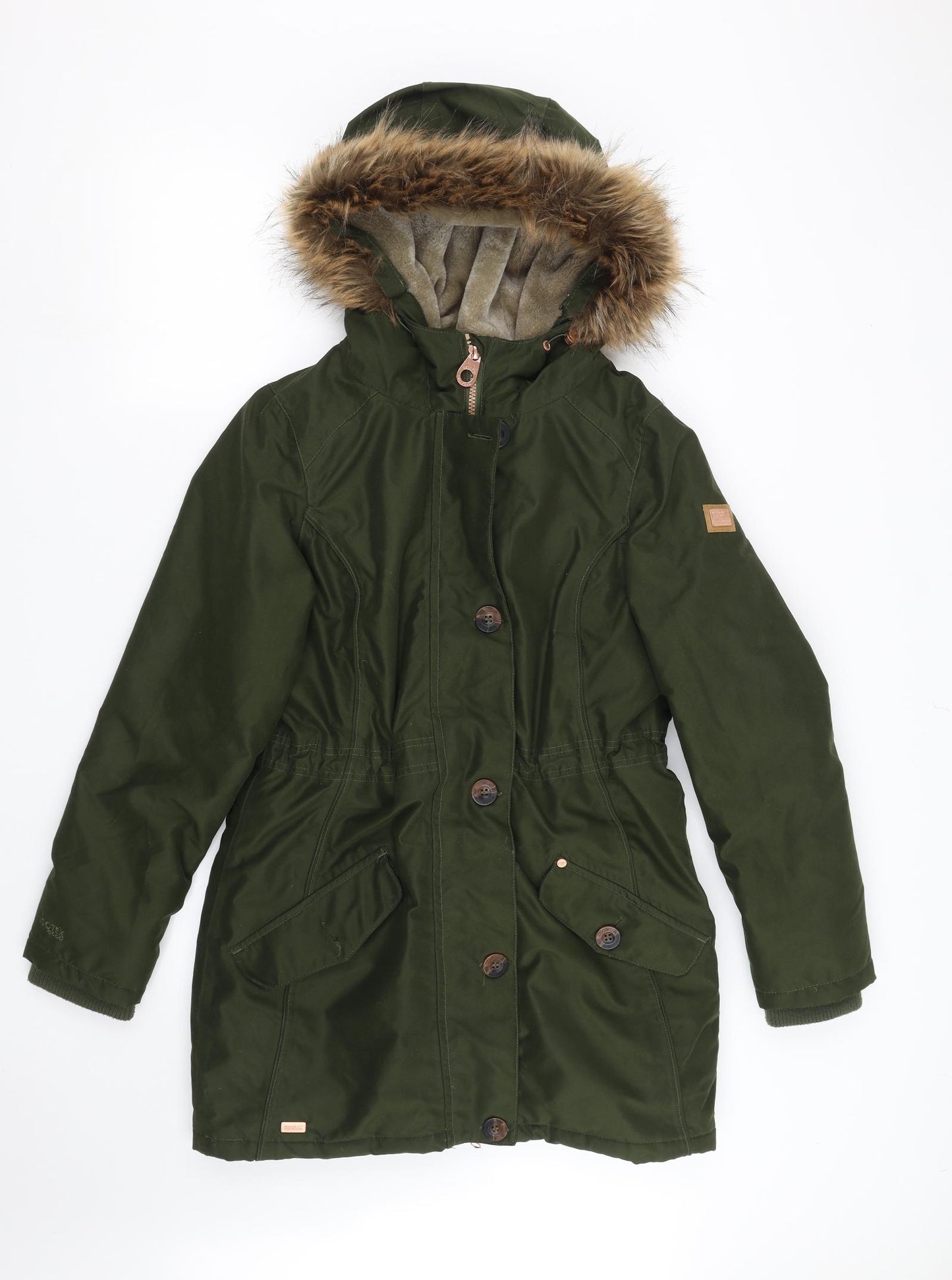 Regatta Womens Green   Windbreaker Coat Size 10