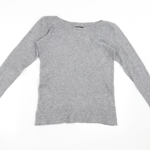 Roman Womens Grey   Pullover Sweatshirt Size 10