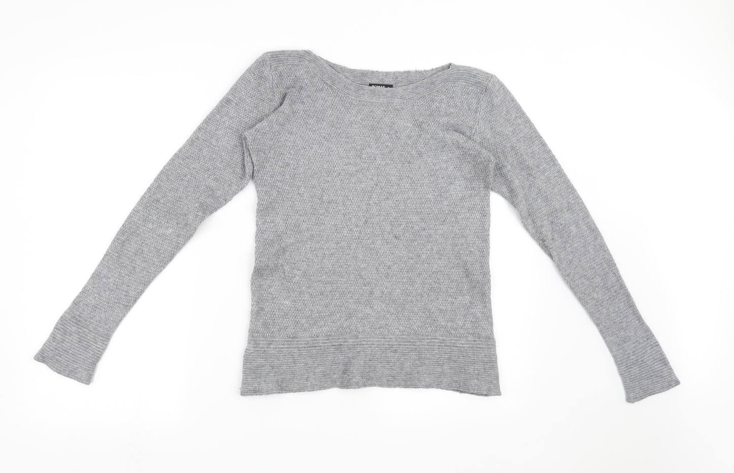 Roman Womens Grey   Pullover Sweatshirt Size 10