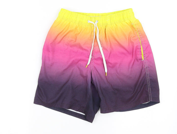 River Island Boys Multicoloured Striped  Sweat Shorts Size XS