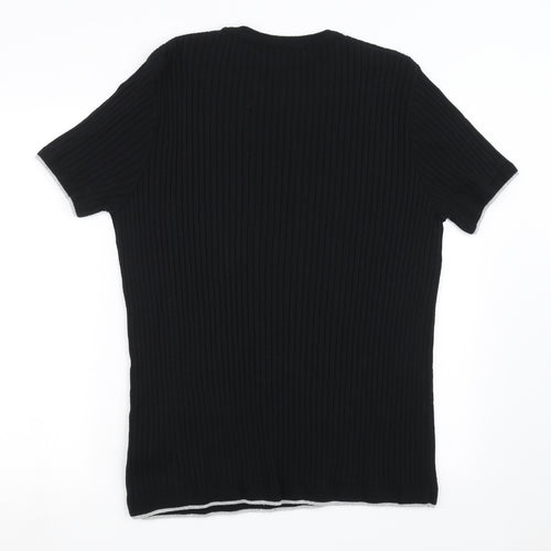 Maison Cinqcent Womens Black   Pullover Sweatshirt Size XL