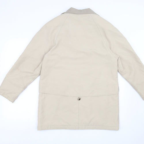 Telemac Womens Beige   Jacket Coat Size S